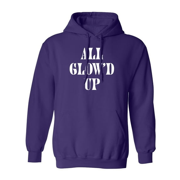 All Glow'd Up Adult Hooded Sweatshirt