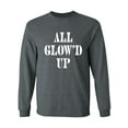 thumbnail image 1 of All Glow'd Up Adult Long Sleeve T-shirt, 1 of 3