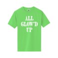 thumbnail image 1 of All Glow'd Up Short Sleeve Neon T-Shirt, 1 of 1