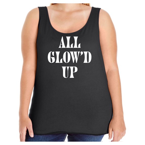All Glow'd Up Womens Tank Top