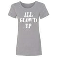 thumbnail image 1 of All Glow'd Up Womens crewneck tee, 1 of 2