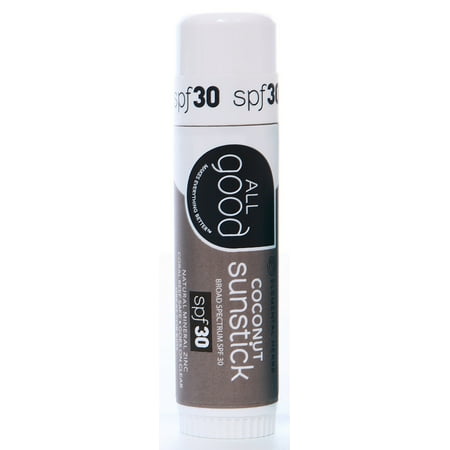 All Good Sunsticks SPF 30, Coconut, 0.6 Oz