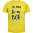 thumbnail image 1 of All Hail King BOB Yellow Adult T-Shirt - X-Large, 1 of 1