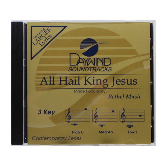 All Hail King Jesus Made Popular by Bethel Music NEW CD Accompaniment