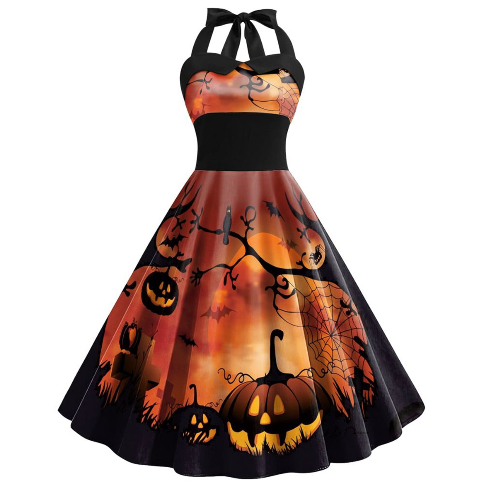 All Hallows' Day Black Dress Halloween Costumes Plus Size Gothic ...