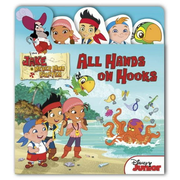 Pre-Owned All Hands on Hooks (Jake and the Never Land Pirates) Paperback