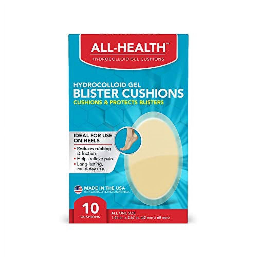 All Health Extreme Hydrocolloid Gel Blister Cushion Bandages, 1.65 in x
