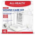 thumbnail image 1 of All-Health Wound Care Kit & First Aid Supplies, 40 pieces | Suitable for small to medium size wounds, professional use for cars, home, camping, hiking, etc., 1 of 4