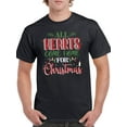 thumbnail image 1 of All Hearts Come Home Christmas T-Shirt Men -Smartprints Designs, Male 5X-Large, 1 of 4