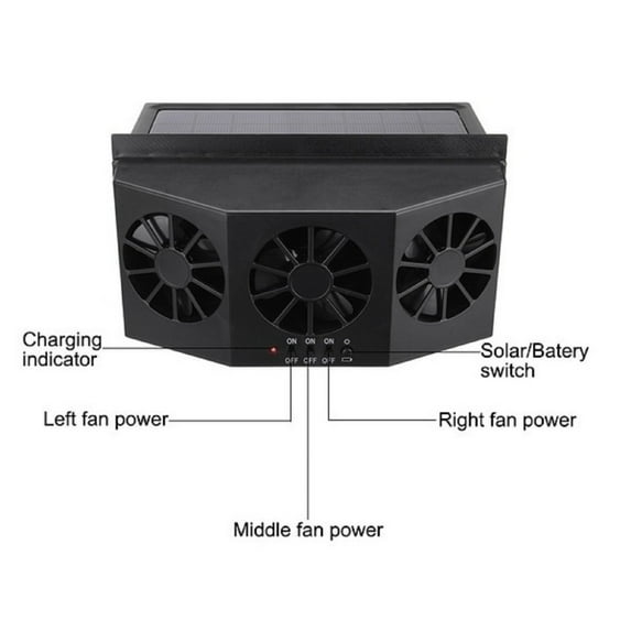 Kyusrd Car fan -USB fan,portable vehicle fan,SUV,truck,car,,office,usb powered multi-scenario use