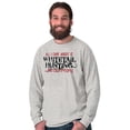 thumbnail image 1 of All I Care About is Whitetail Hunting Long Sleeve TShirt Men Women Brisco Brands M, 1 of 6