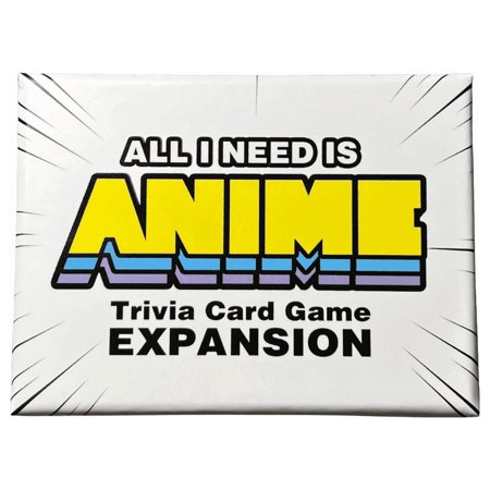 All I Need is ANIME Trivia Card Game Expansion Pack 55 Cards
