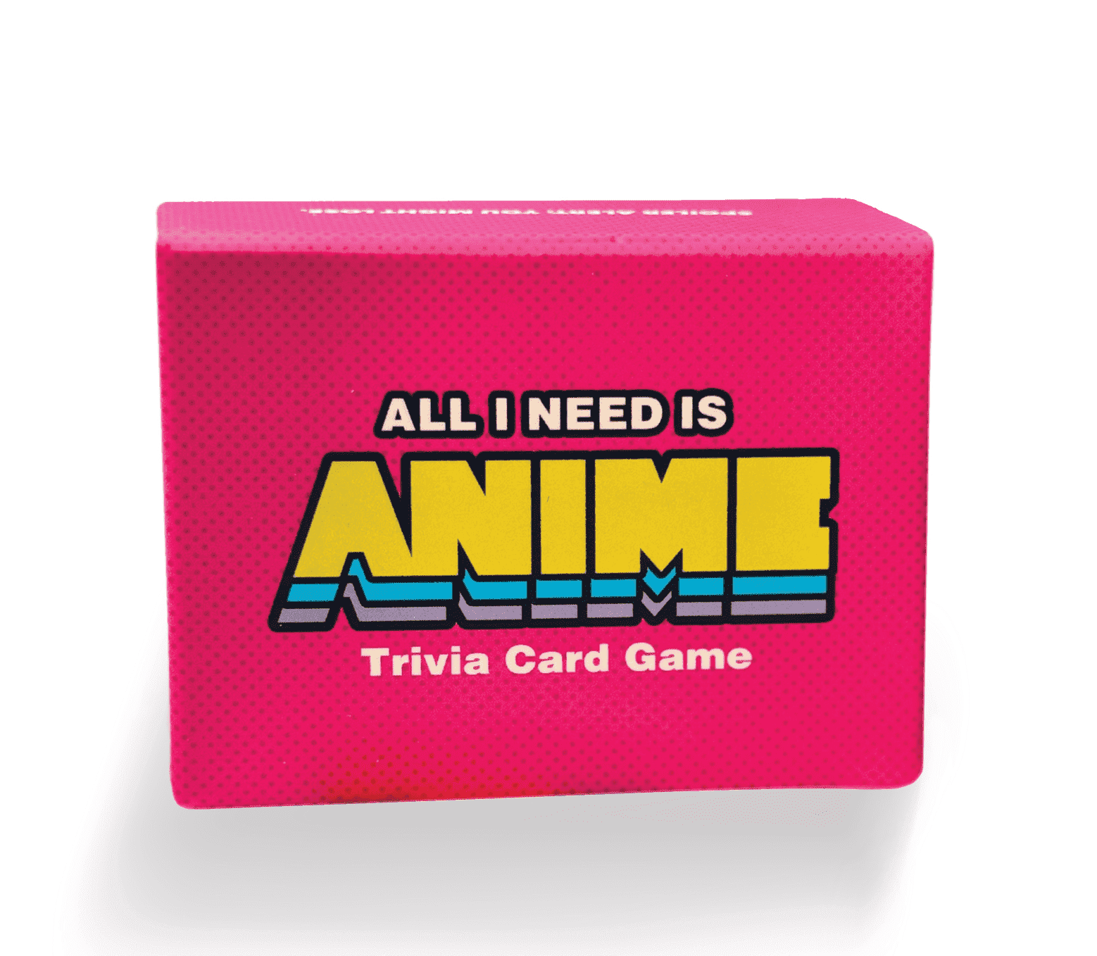 All I Need is Anime Trivia Card Game - 100 Questions, Character, Quotes & Skill Challenges, Fun Anime Party Game for Fans, Teens & Adults, Expansion Pack Available (Base Game)