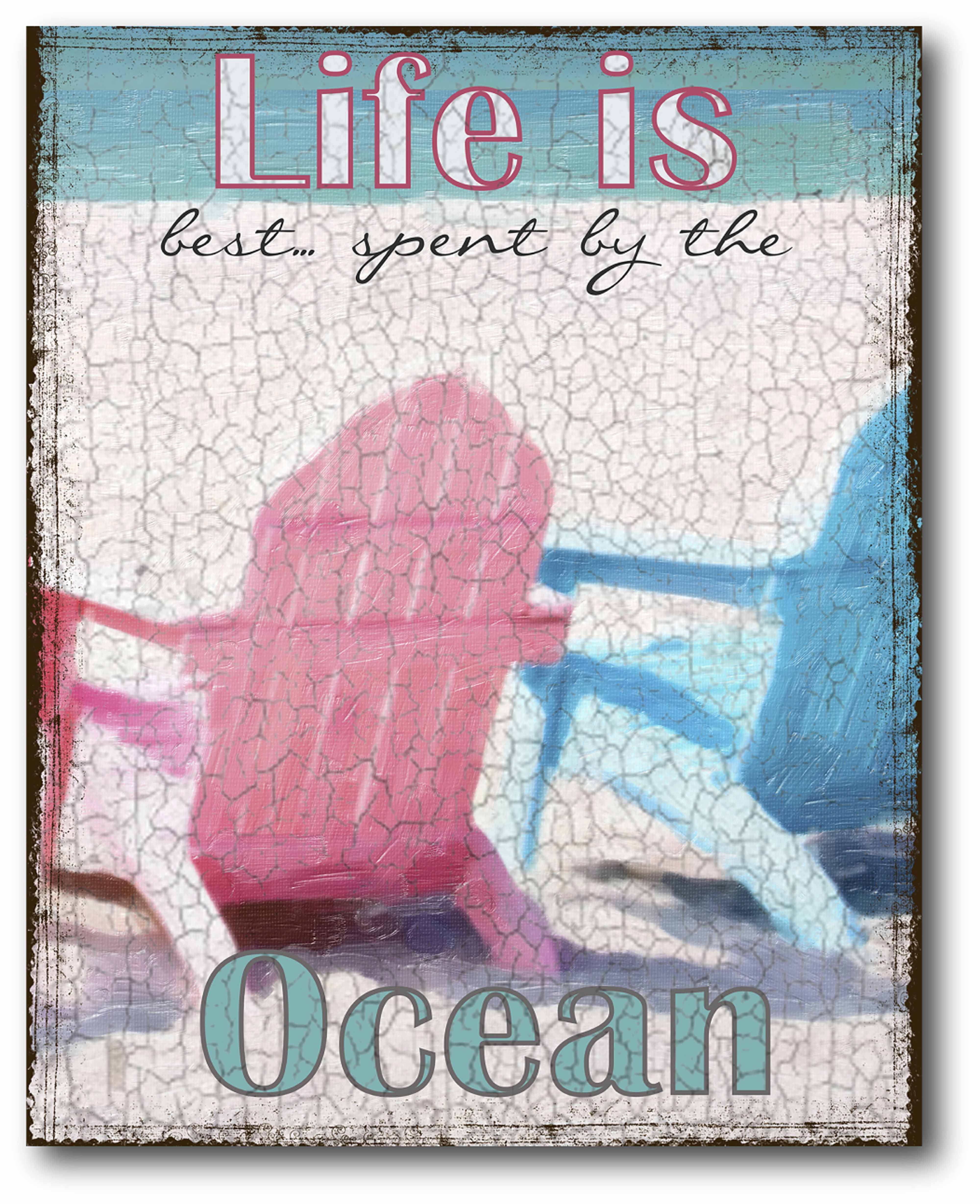 All I Need is the Ocean Gallery-Wrapped Canvas Wall Art, 16x20