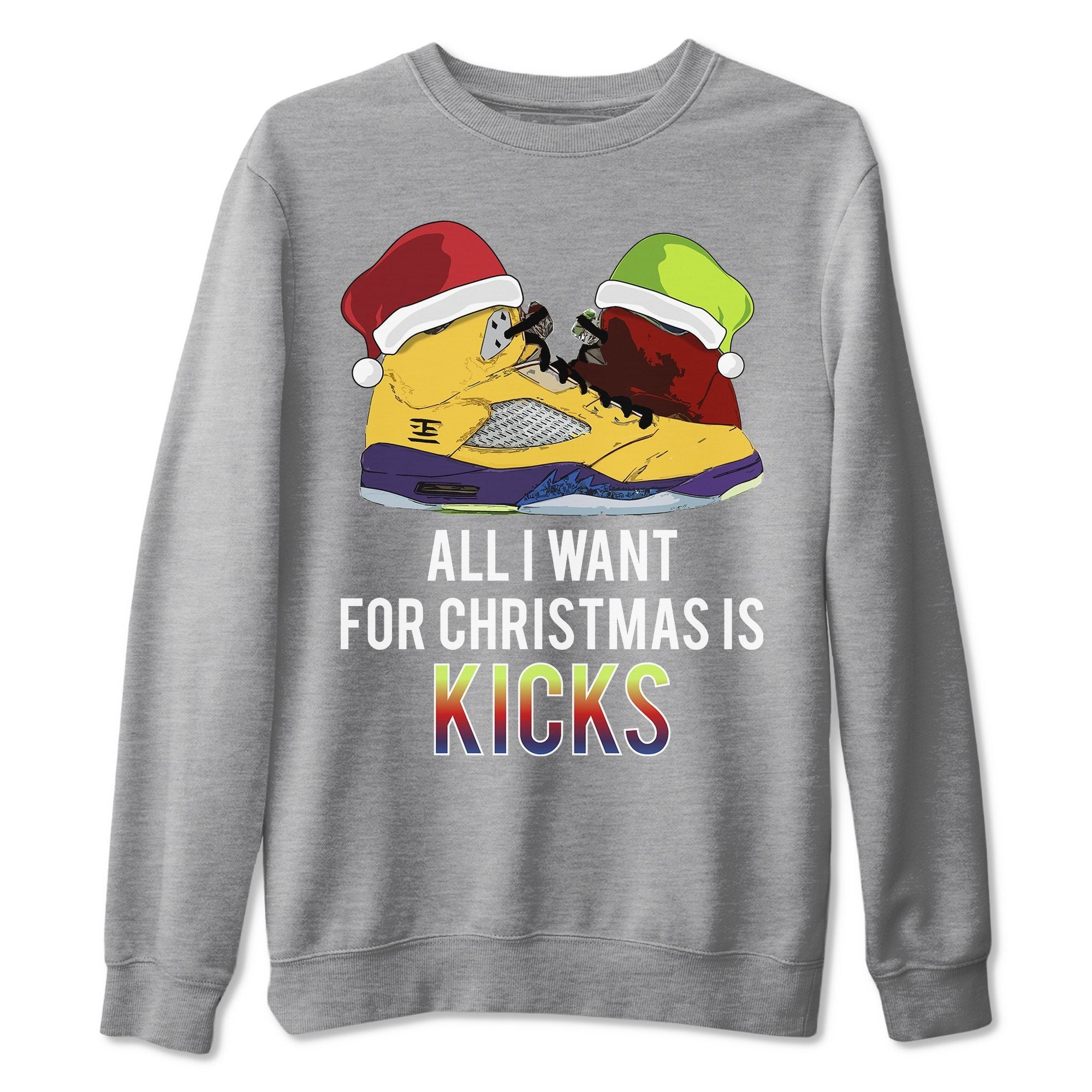 All I Want For Christmas Sweatshirt Jordan 5 What The Sneaker
