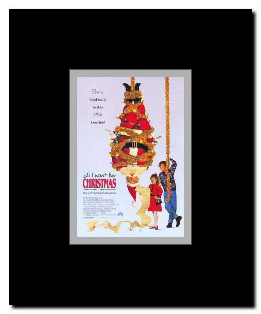 All I Want for Christmas Framed Movie Poster