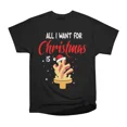thumbnail image 1 of All I Want for Christmas Is Cheese Fries T-Shirt Tee Gift For Him Merch For Her Apparel Fo, 1 of 2
