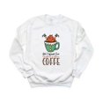 thumbnail image 1 of All I Want for Christmas Is More Coffee Funny Holiday T-Shirt , Hoodie , Sweatshirt, for men & women, up to size 5XL., 1 of 3