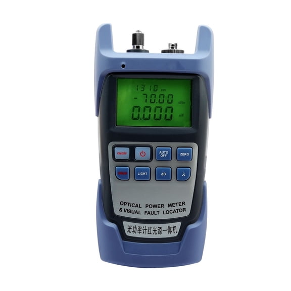 All-IN-ONE FTTH Fiber Optical Power Meter -70 To +10dbm And 10mw 10km Optic Cable Tester Visual Fault Locator