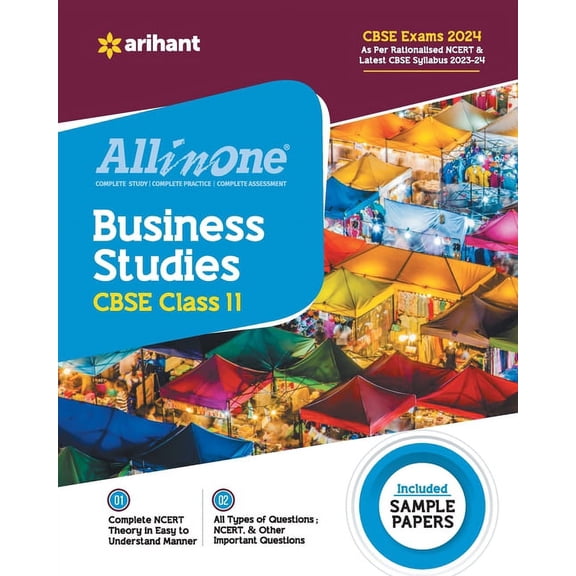 All In One Class 11th Business Studies for CBSE Exam 2024, (Paperback)