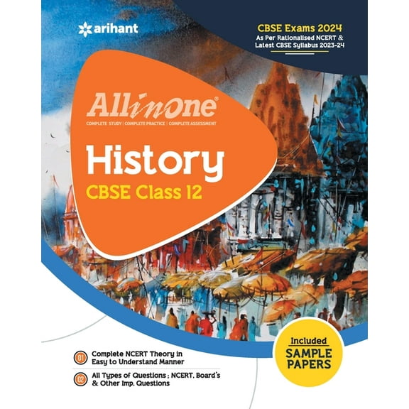 All In One Class 12th History for CBSE Exam 2024, (Paperback)