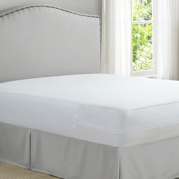 All-In-One Easy Care Mattress Protector with Bed Bug Blocker, Full