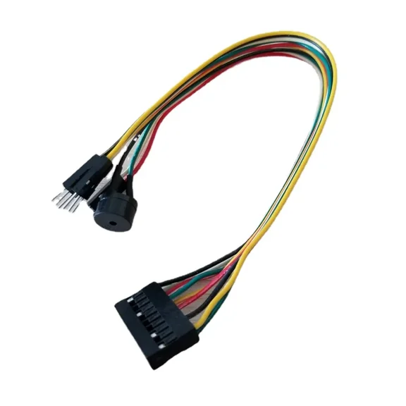 All-In-One PC DIY Host Speaker / Reset & Power Switch HDD LED Jumper Line Flat Cable Replace Q-Connector For ASUS Mainboard