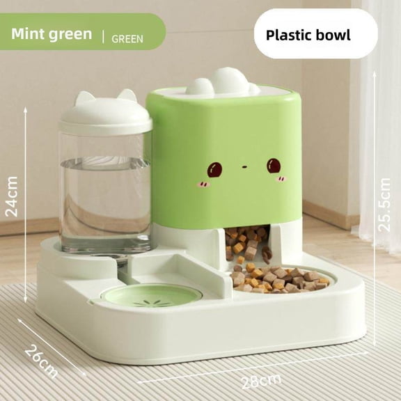 All-In-One Pet Feeder – Cartoon Cloud Cat Ears Design For Cats & Dogs, Perfect For Home & Travel, Ideal Christmas Gift For Pets