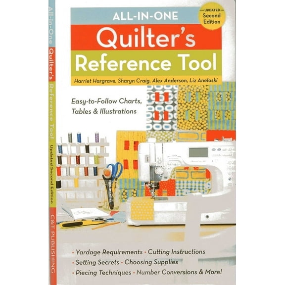 All-In-One Quilter's Reference Tool: Updated, (Spiral-Bound)