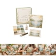 thumbnail image 1 of All-In-One Sea Glass Mosaic DIY Craft Kit, Beginner Friendly Sea Glass Art Set with Step-by-Step Guide, Decorative Handmade Project for Home Decor & Gifting, 1 of 9