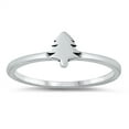 thumbnail image 1 of All In Stock Small Tree Band Sterling Silver Ring Size 4, 1 of 3