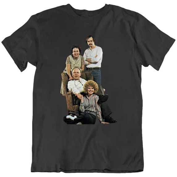 All In The Family Archie Bunker 70s Tv Show Retro T Shirt Tee Gift New