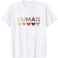 thumbnail image 1 of All-Inclusive Hearts for BLM Racial Justice & Human Equality T-Shirt, 1 of 4