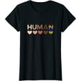 thumbnail image 1 of All Inclusive Hearts for Racial Justice & Human Equality T-Shirt, 1 of 3