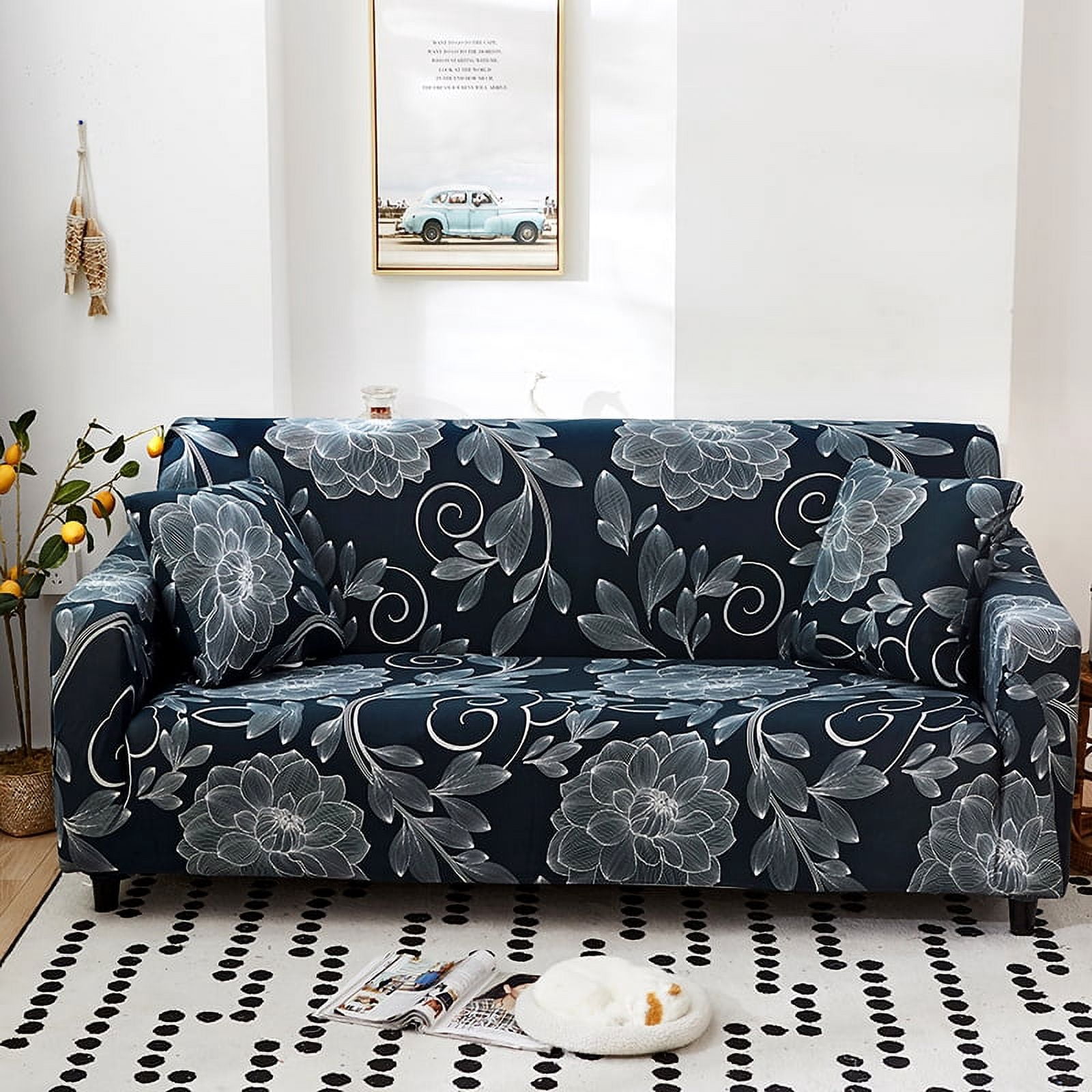 All-Inclusive Sofa Cover Stretch for Living Room Chaise Longue With ...