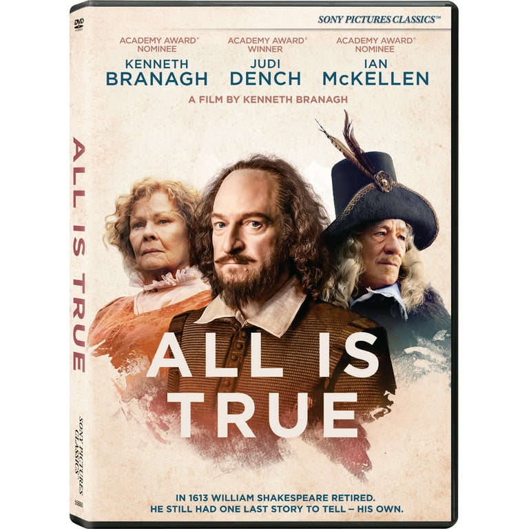 All Is True (DVD Sony Pictures) - Walmart.com