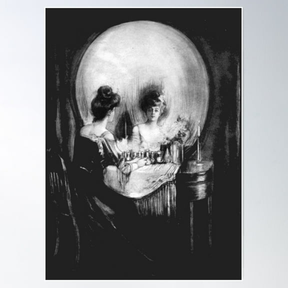 All Is Vanity Poster Wall Art, Modern Wall Decor For Living Room Bedroom, 16x24 UNFRAMED