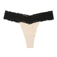 thumbnail image 1 of All Lace Thongs for Women Pack Seamless Stretch No Show Underwear Thong Panties, 1 of 9