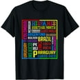 thumbnail image 1 of All Latin American Latino Hispanic Heritage Month T-Shirt, 1 of 3