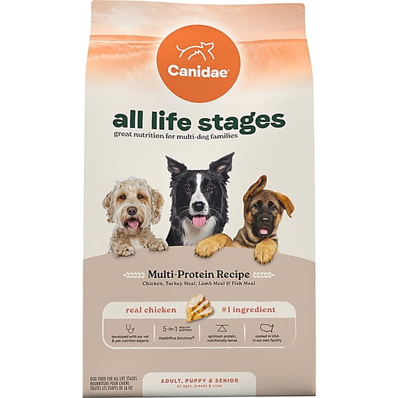 All Life Stages Multi-Protein Recipe Dry Dog Food 40 lbs.