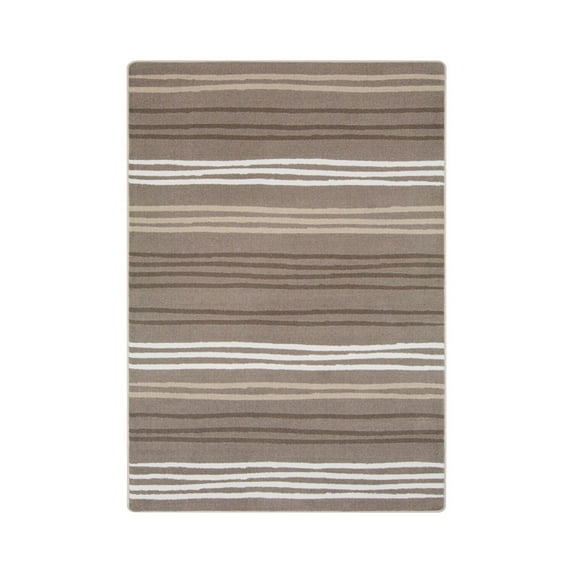 Joy Carpets Kid Essentials All Lined Up Neutral 10'9" x 13'2"