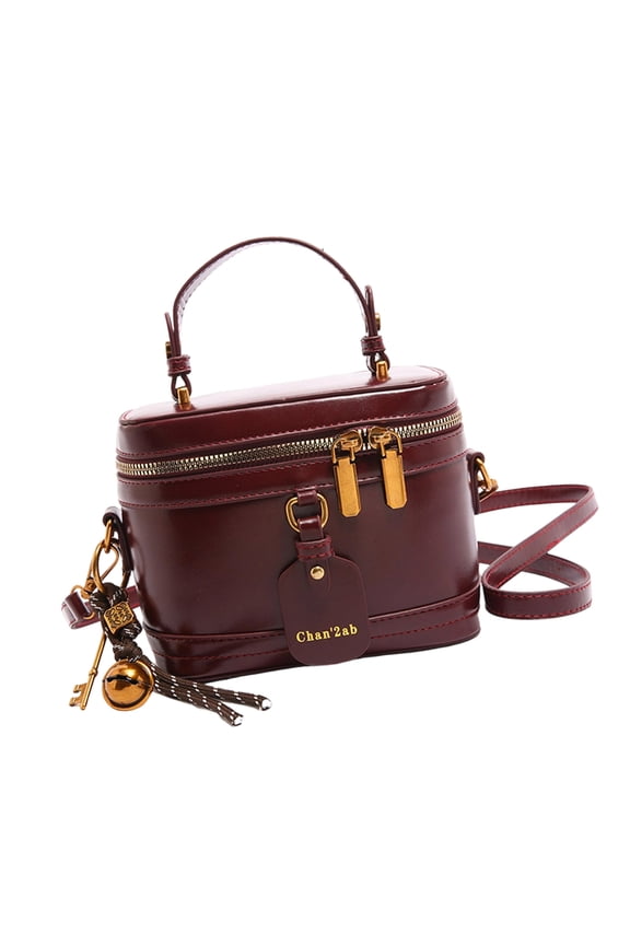 All-Matching Crossbody Bag for Women Makeup Bag Retro Shoulder Bag Stylish Handbag Fashion Bucket Bag Everyday Bag