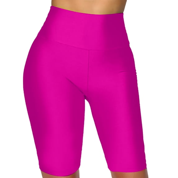 Plus Size Yoga Pants Women High Waisted Capri Leggings Leggings for Womentops Summer Tops Clothes Outfits 2026 Fashion Hot Pink L