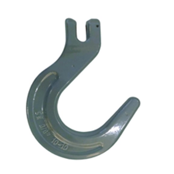 All Material Handling - Cartec 9/32"-5/16" Grey Clevis Foundry Hook - Grade 100