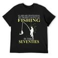 thumbnail image 1 of All Men Are Created Equal But The Best Can Still Go Fishing T-Shirt Black, 1 of 5
