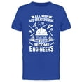 thumbnail image 1 of All Men Are Equal But  T-Shirt Men -Image by Shutterstock, Male Small, 1 of 2
