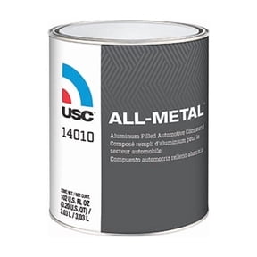 All-Metal Specialty Polyester Body Filler, 1-Gallon 14010