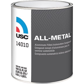 All-Metal Specialty Polyester Body Filler, 1-Gallon 14010