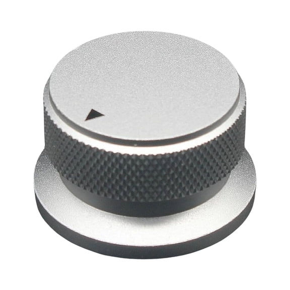All-Metal Amplifier Adjustment Knob NonSlip Surfaces Precisions Tuning for Professional AudioEquipment
