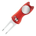 thumbnail image 1 of All Metal Foldable Divot Tool with Integrated Marker for Course and, 1 of 3